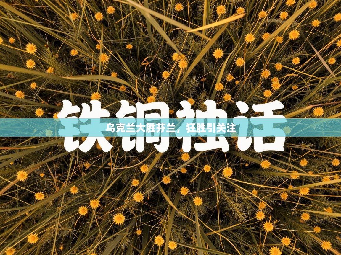 乌克兰大胜芬兰,狂胜引关注 第1张