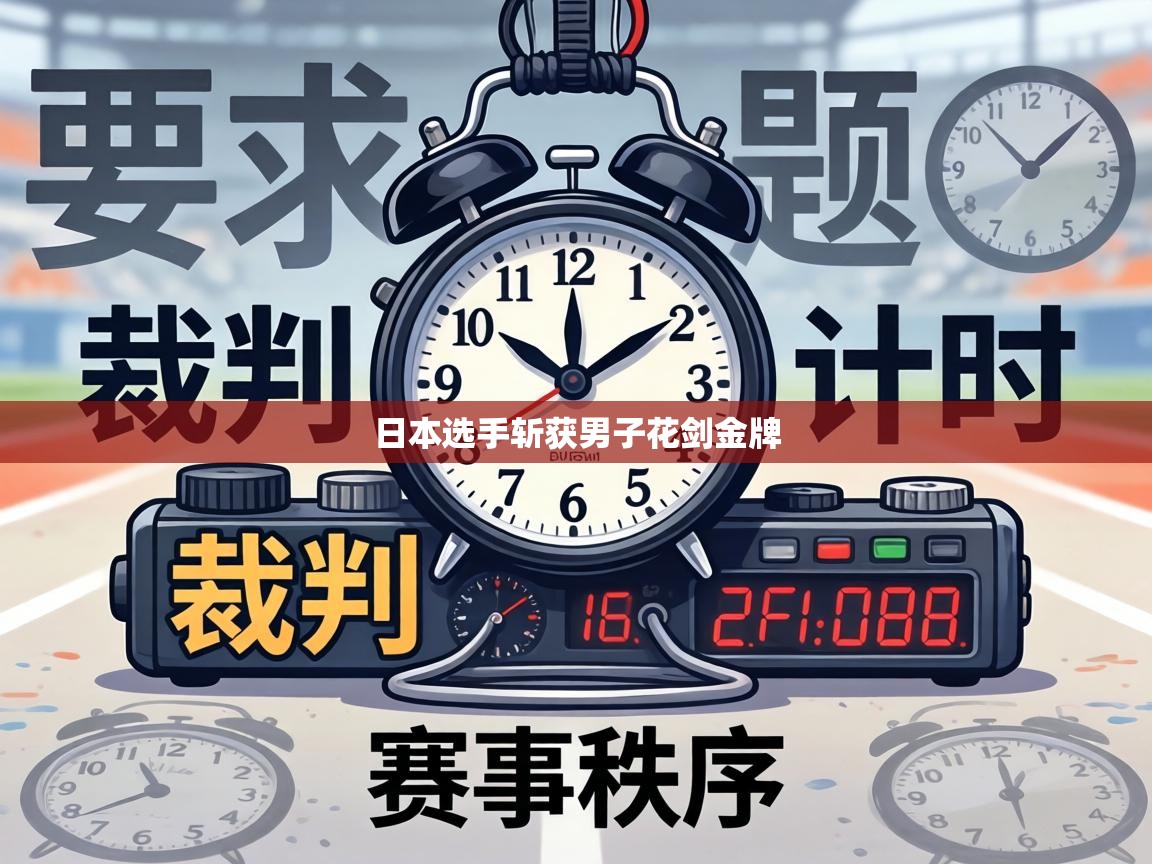 日本选手斩获男子花剑金牌